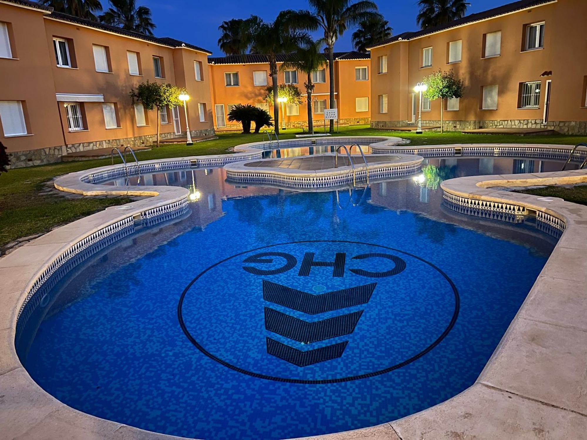 Apartment Sevilla III Golf ,Big Pool And Seaside Oliva Exteriör bild